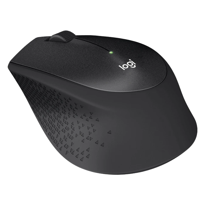 Беcпроводная мышь logitech m330 silent plus, чёрный 12