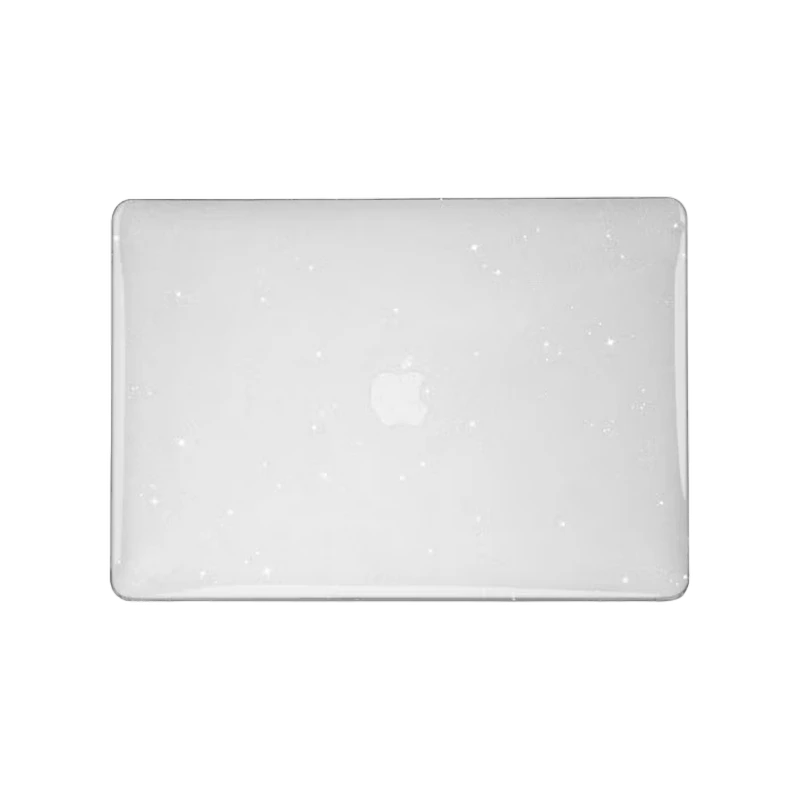 Husă pentru laptop tech protect smartshell macbook air 13 (2018-2020), 13", policarbonat, glitter clear 11