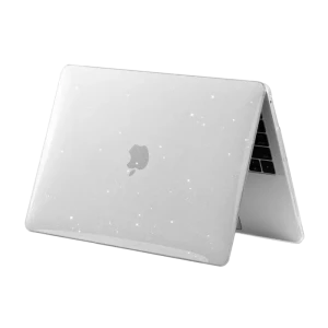 Husă pentru laptop tech protect smartshell macbook air 13 (2018-2020), 13", policarbonat, glitter clear Thumbnail 4