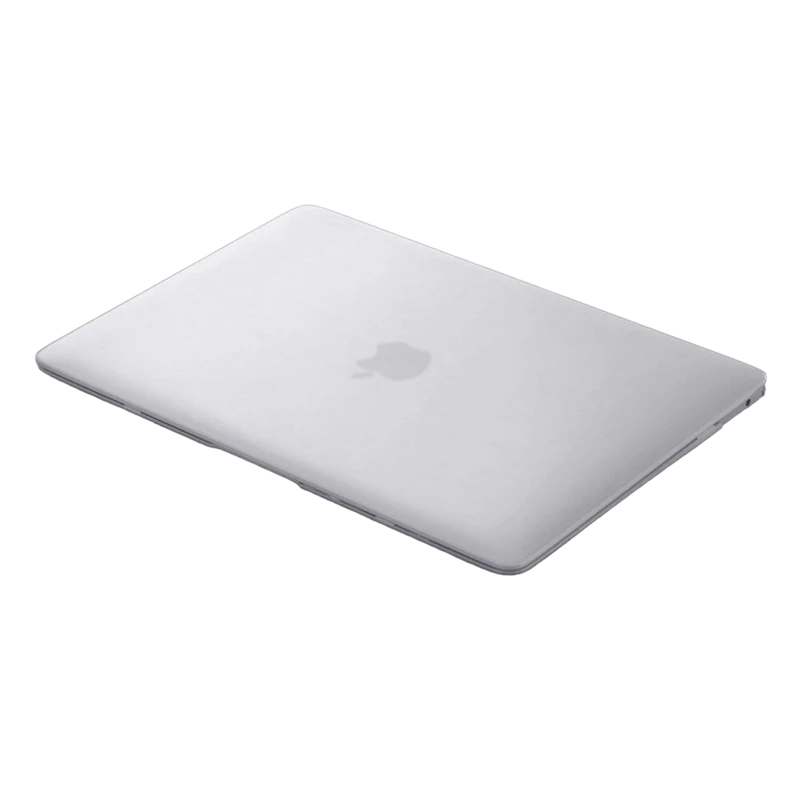Husă pentru laptop tech protect smartshell macbook air 13 (2018-2020), 13.3", policarbonat, matte clear 2