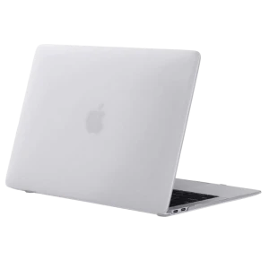 Чехол для ноутбука tech protect smartshell macbook air 13 (2018-2020), 13.3", поликарбонат, matte clear