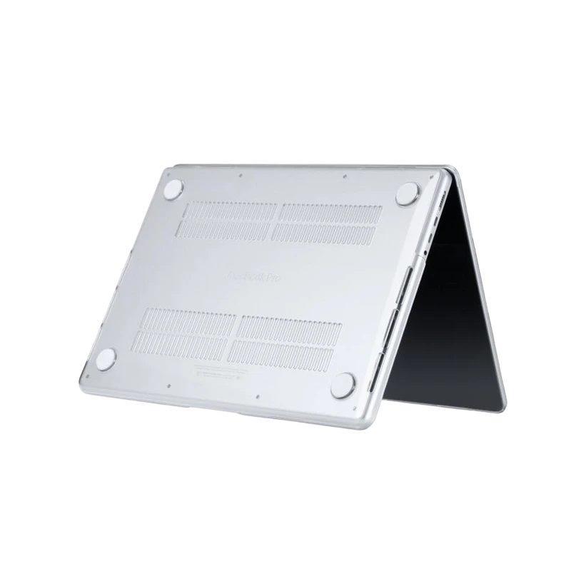Husă pentru laptop tech protect smartshell macbook pro 14 (2021-2023), 14.2", policarbonat, crystal clear 5
