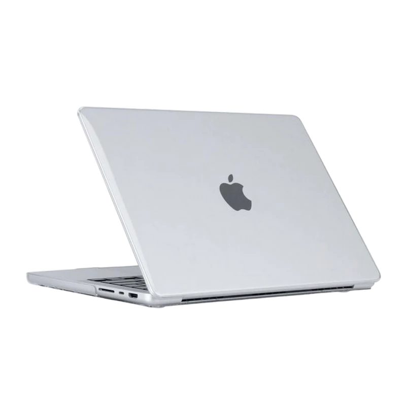 Husă pentru laptop tech protect smartshell macbook pro 14 (2021-2023), 14.2", policarbonat, crystal clear 15