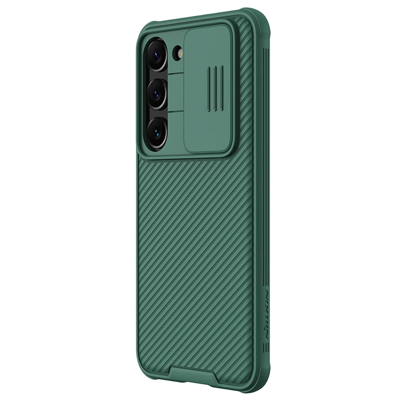 Чехол nillkin galaxy s23 camshield pro, зеленый 9