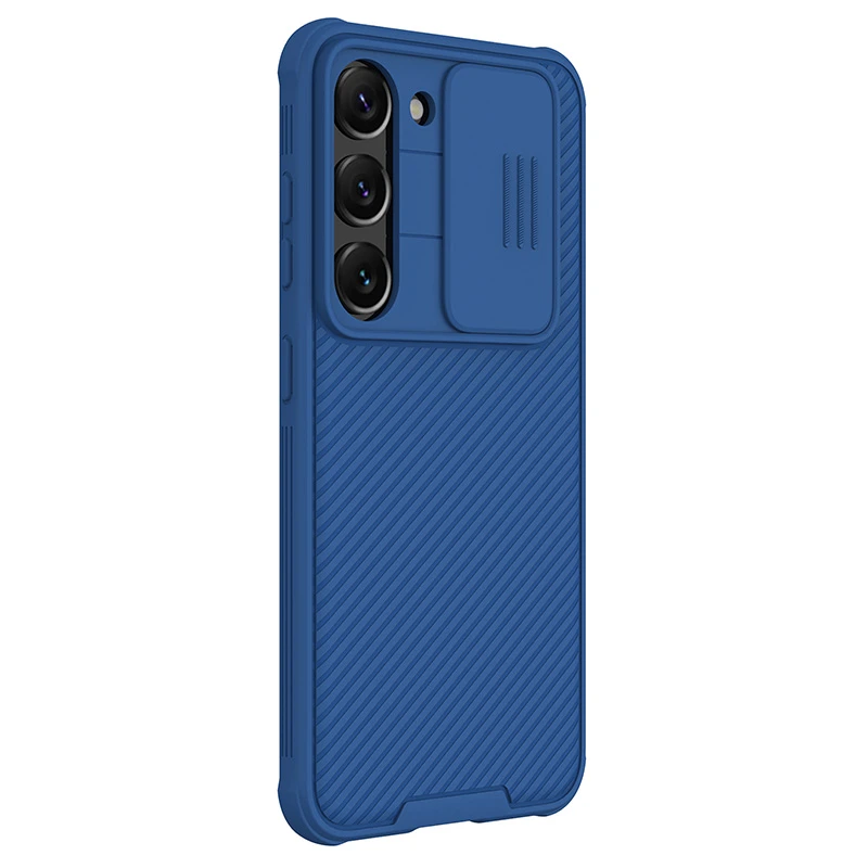 Husă nillkin galaxy s23 camshield pro, albastru 5