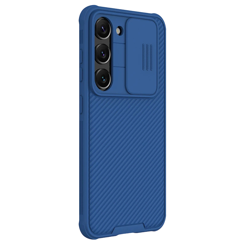 Husă nillkin galaxy s23 camshield pro, albastru 3