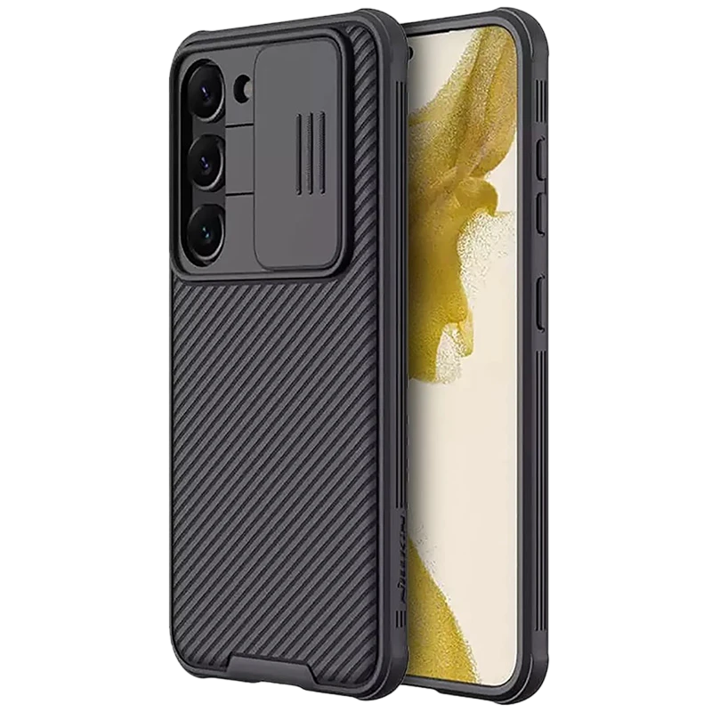 Чехол nillkin galaxy s23+ camshield pro, чёрный 6