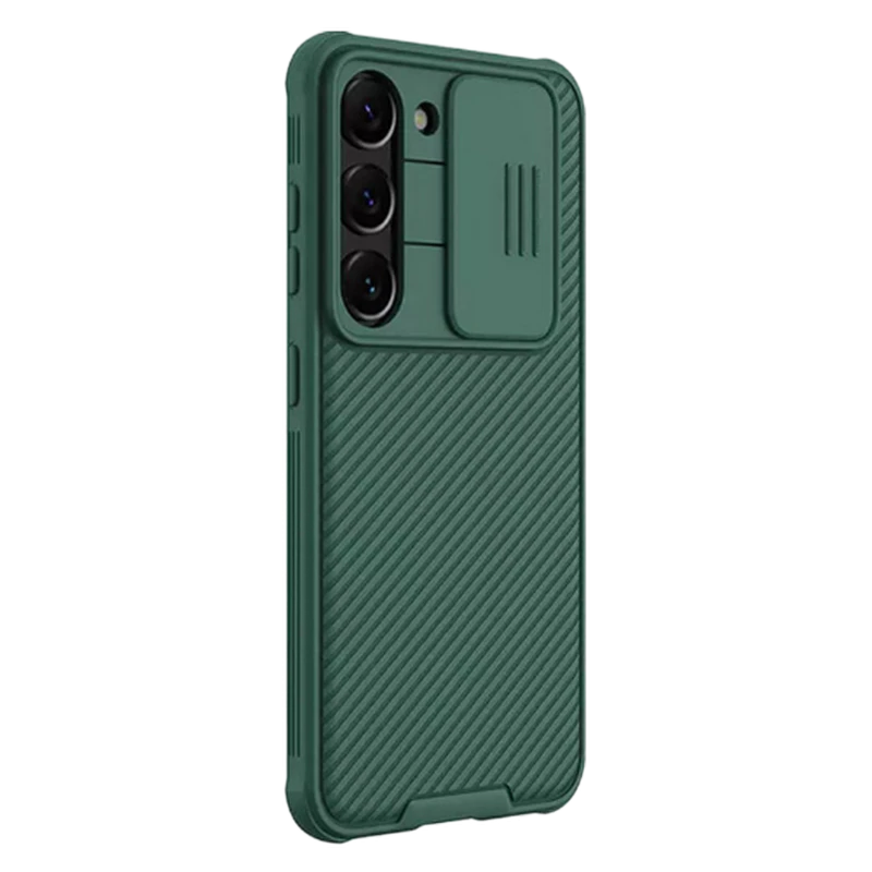 Чехол nillkin galaxy s23+ camshield pro, темно-зеленый 7