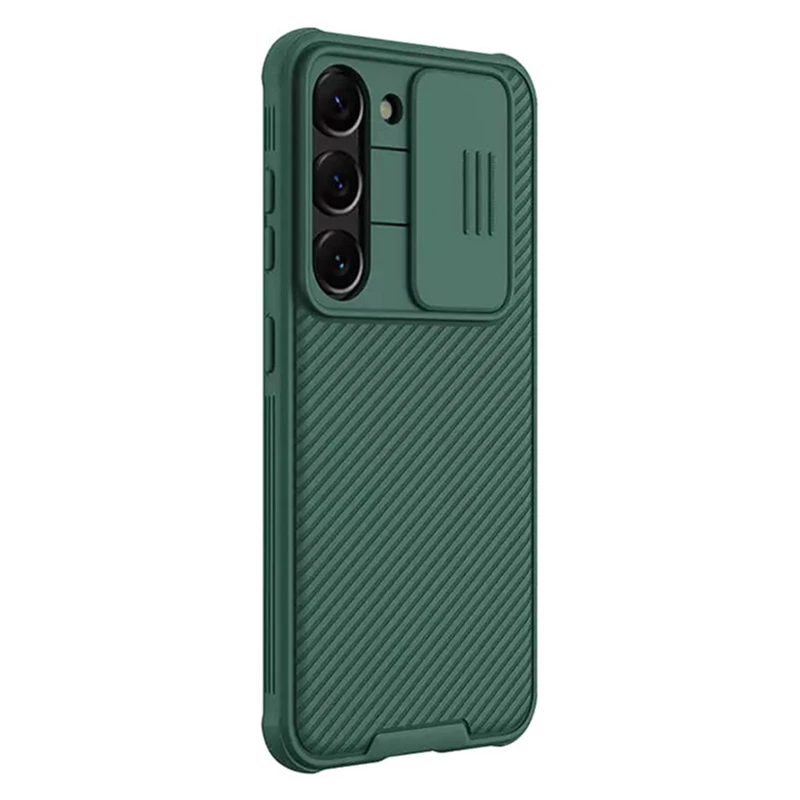 Чехол nillkin galaxy s23+ camshield pro, темно-зеленый 6