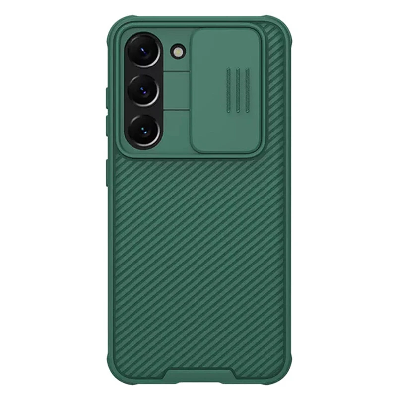 Чехол nillkin galaxy s23+ camshield pro, темно-зеленый 2