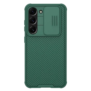 Чехол nillkin galaxy s23+ camshield pro, темно-зеленый