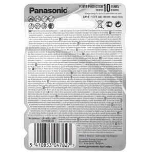 Baterii panasonic lr14ree, lr14, 2buc. Thumbnail 5