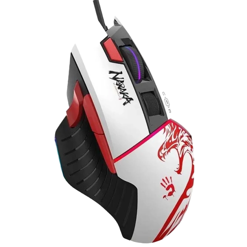 Gaming mouse bloody w95 max, bleumarin 4