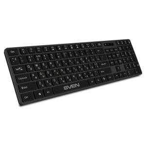 Tastatură sven e5300w, fără fir, negru Thumbnail 3