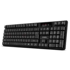 Tastatură sven kb-c2300w, fără fir, negru Thumbnail 5