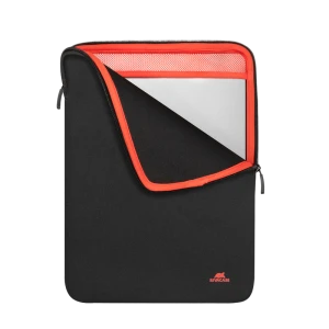 Geantă pentru laptop rivacase 5221, 13.3", poliester, negru Thumbnail 4