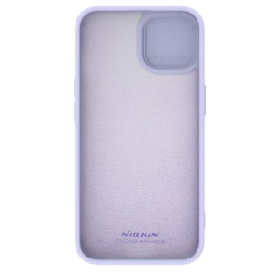Чехол nillkin iphone 15 plus, camshield silky silicone, misty purple Thumbnail 4