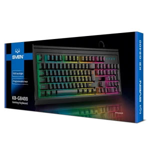 Клавиатура sven kb-g8400, проводное, чёрный Thumbnail 4