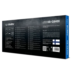 Клавиатура sven kb-g8400, проводное, чёрный Thumbnail 3