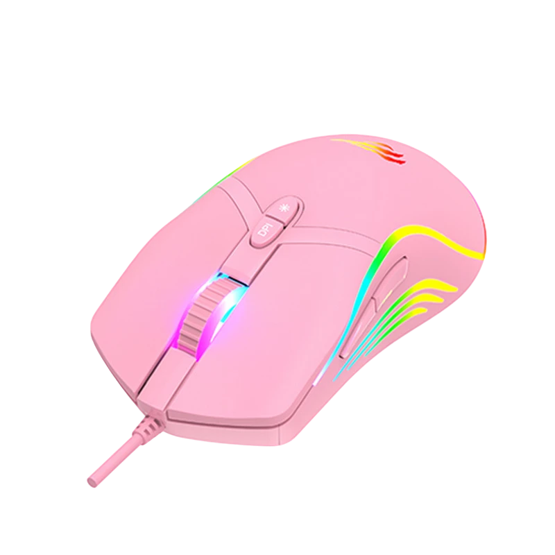 Игровая мышь havit ms1029, розовый 3