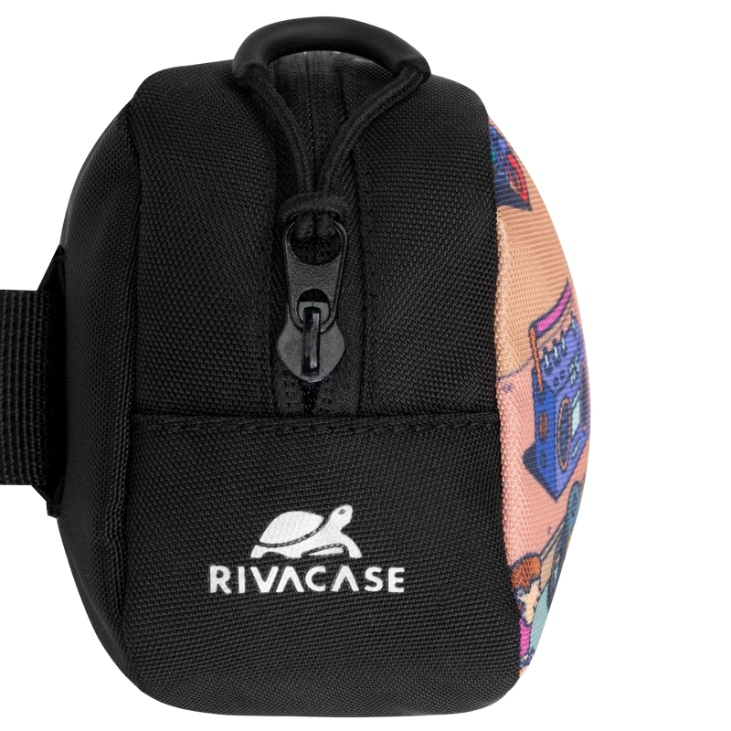 Поясная сумка rivacase 5410, полиэстер, чёрный 12