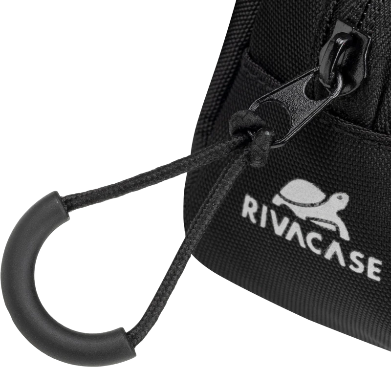 Поясная сумка rivacase 5410, полиэстер, чёрный 6