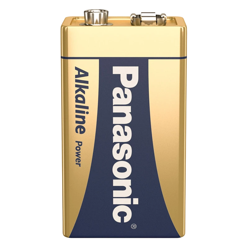 Baterie dreptunghiulară panasonic 6lr61reb, crona, 1buc. 3