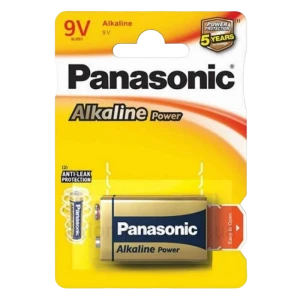 Baterie dreptunghiulară panasonic 6lr61reb, crona, 1buc. Thumbnail 1