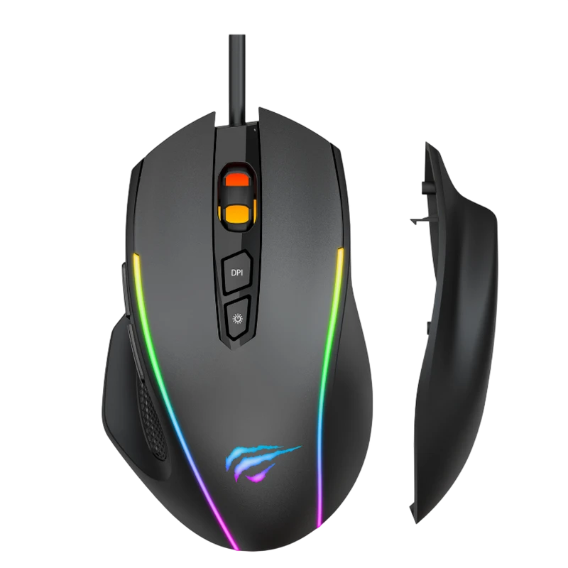 Игровая мышь havit ms1011se, чёрный 8