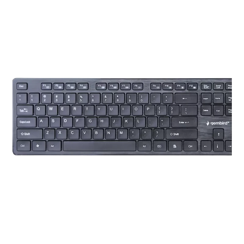 Set tastatură + mouse gembird kbs-wch-04-ru, fără fir, negru 3