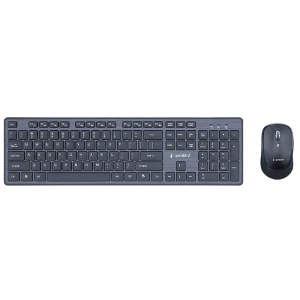 Set tastatură + mouse gembird kbs-wch-04-ru, fără fir, negru