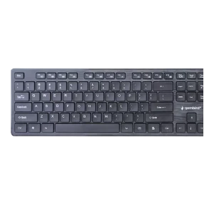 Set tastatură + mouse gembird kbs-wch-04-ru, fără fir, negru Thumbnail 3