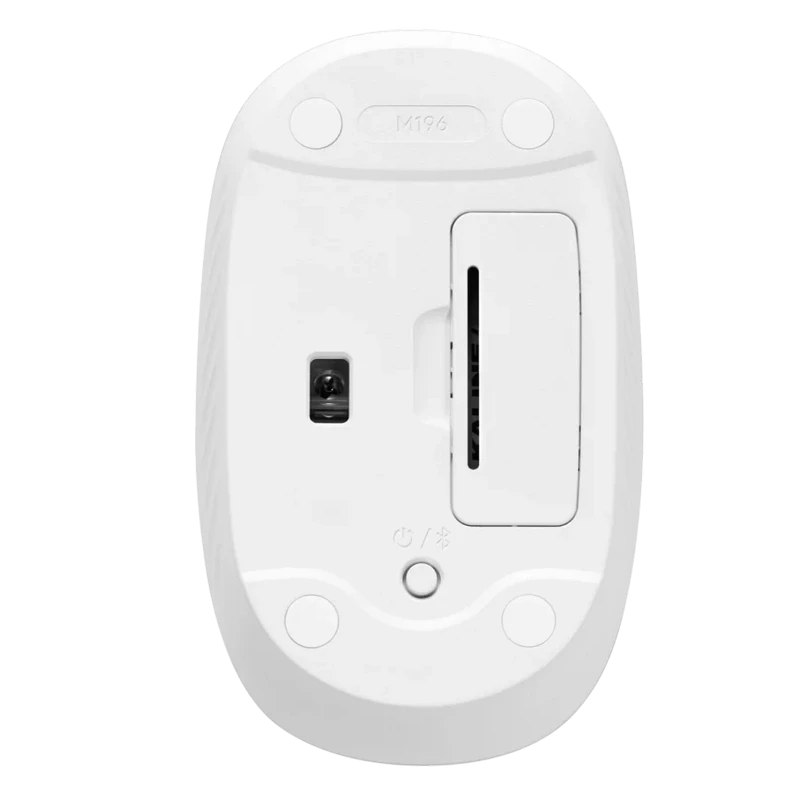 Mouse wireless logitech m196, alb 5