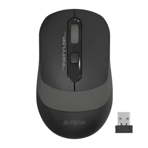 Беcпроводная мышь a4tech fg10s, чёрный | серый
