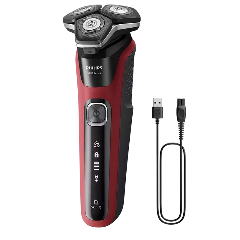 Электробритва мужская philips s5883/10, красный | черный 2