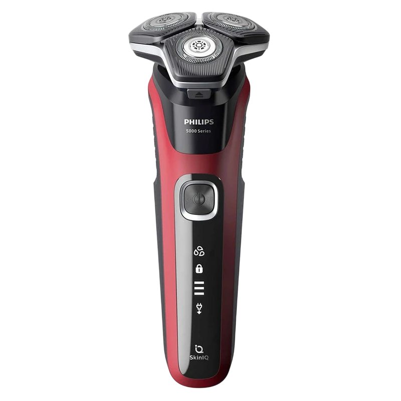 Электробритва мужская philips s5883/10, красный | черный 3