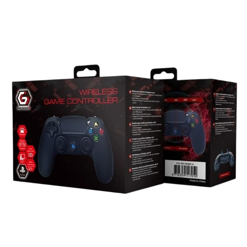 Геймпад gembird jpd-ps4bt-01-bk, чёрный 4