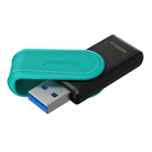 Usb flash накопитель kingston datatraveler exodia s, 128гб, черный | зелёный