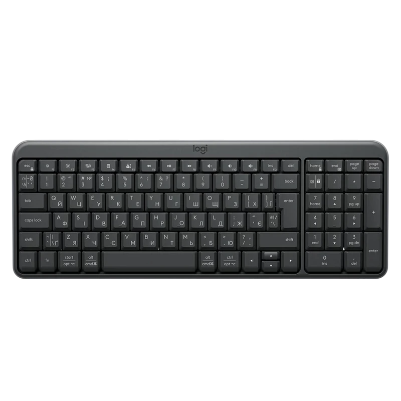 Set tastatură + mouse logitech mk250, fără fir, negru 5