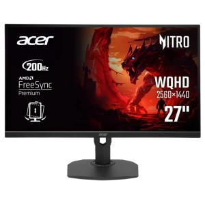27" monitor gaming acer xf273ux1bmiiprx, ips 2560x1440 wqhd, negru