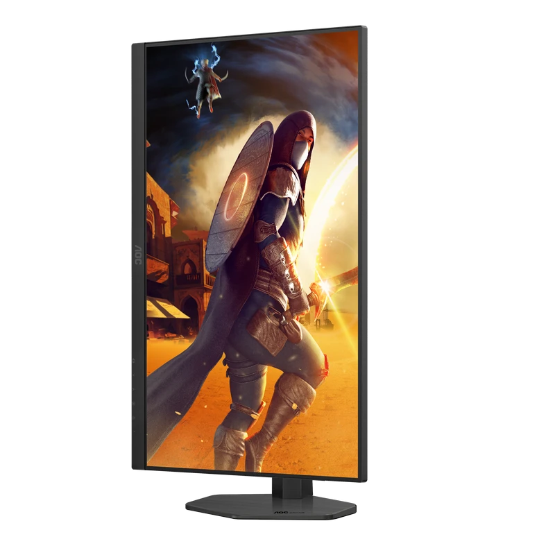 27" игровой монитор aoc q27g4sru, ips 2560x1440 wqhd, чёрный 12