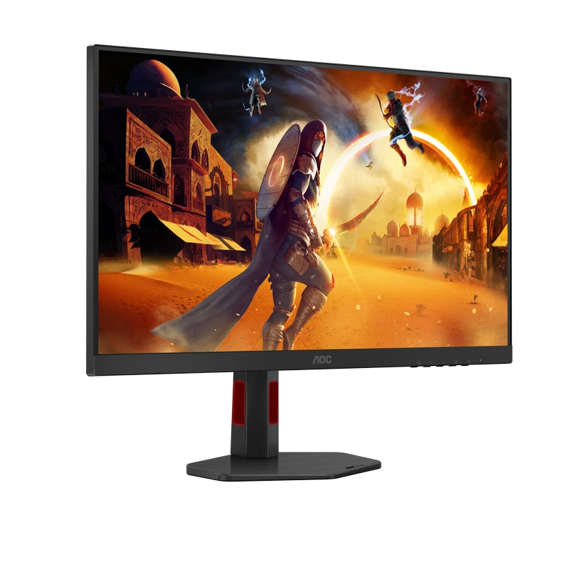 27" игровой монитор aoc q27g4sru, ips 2560x1440 wqhd, чёрный 6