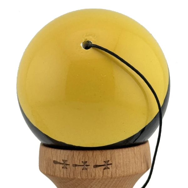 "kendama x original", profesionala, flippy, rulment metalic, ața 55 cm, ultra aderent, cupe mari, 7 x 6 x 18 cm, tricolor 6