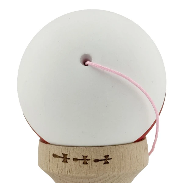 "kendama x original", profesionala, flippy, rulment metalic, ața 55 cm, cupe mari, 7 x 6 x 18 cm, alb-roșu 7