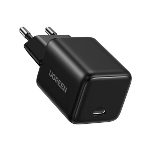 Сетевое зарядное устройство ugreen gan type-c 3a 30w qc4.0 x513, черное