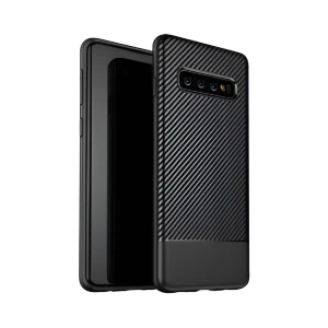 Helmet case carbon armour samsung s10, black