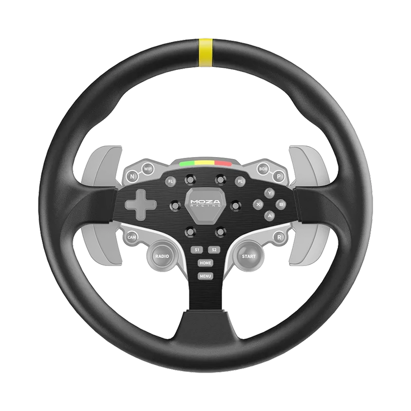 Cadru de directie moza wheel mod pentru es, negru 4