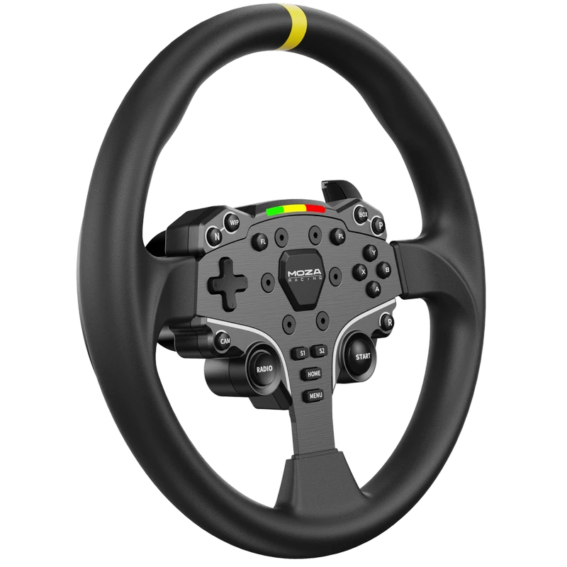Cadru de directie moza wheel mod pentru es, negru 5