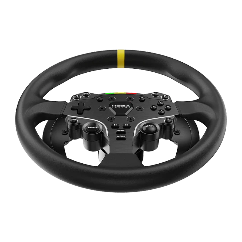 Cadru de directie moza wheel mod pentru es, negru 8