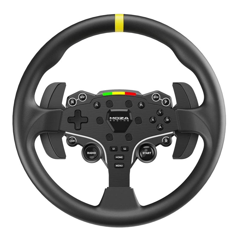 Cadru de directie moza wheel mod pentru es, negru 7